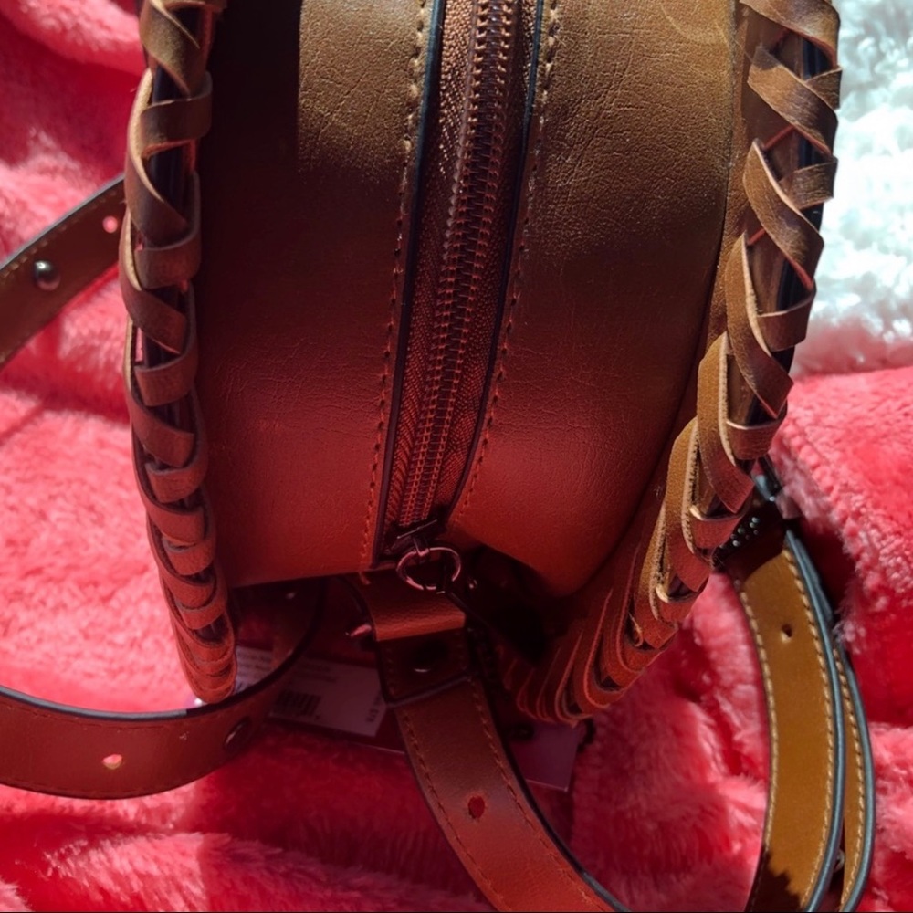 Sam Edelman round faux leather crossbody - Picture 4 of 5